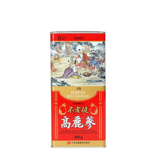 Hồng sâm củ khô HQ Good 300g – số 15 (10  củ) – Daedong