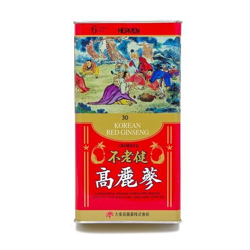 Hồng sâm củ khô HQ HEAVEN 150g – số 30  (10 củ) – Daedong