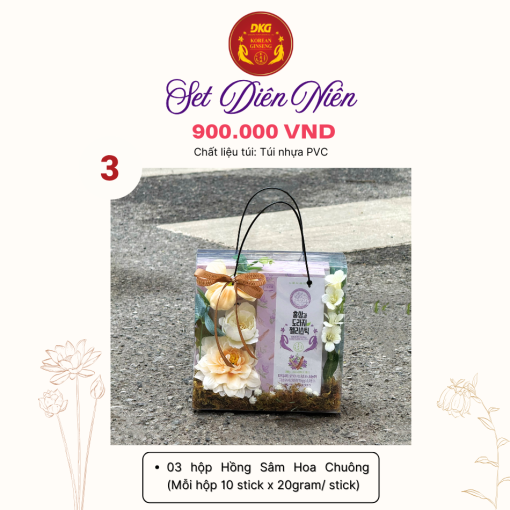 Set Diên Niên 3 – DKG (Set quà tặng 8/3)
