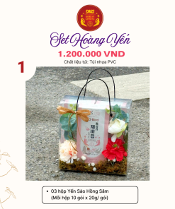 Set Hoàng Yến 1 – DKG (Set quà tặng 8/3)