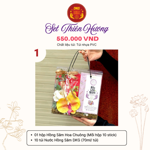 Set Thiên Hương 1 – DKG (Set quà tặng 8/3)