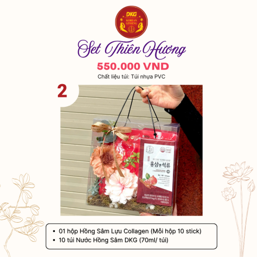 Set Thiên Hương 2 – DKG (Set quà tặng 8/3)