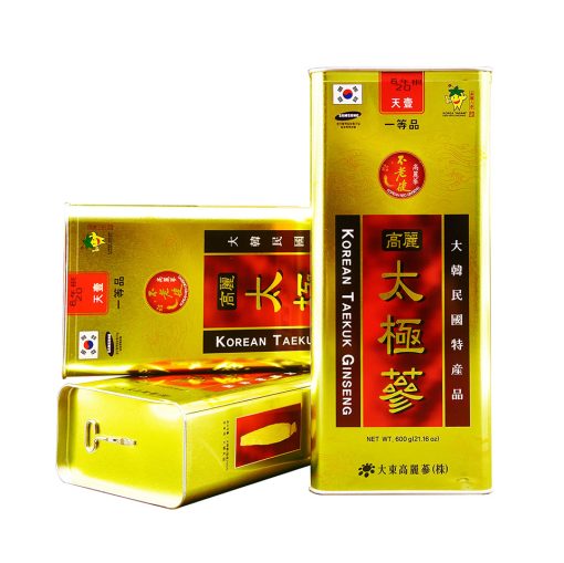 Thái cực sâm củ khô HQ (Thiên sâm) 600g – số 20 (20củ special) – Daedong